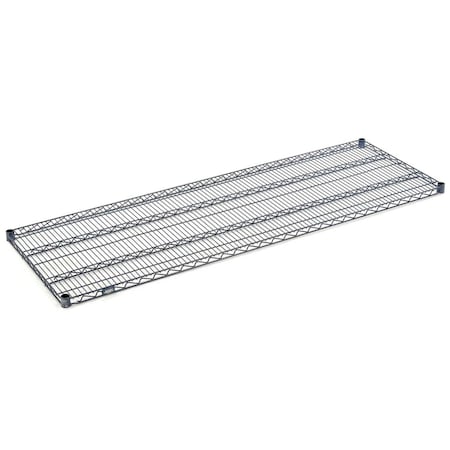 Nexel on Wire Shelving Add-On, Blue Epoxy, 54W X 18D X 54H A18545N